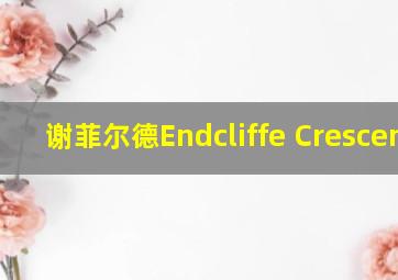 谢菲尔德Endcliffe Crescent,